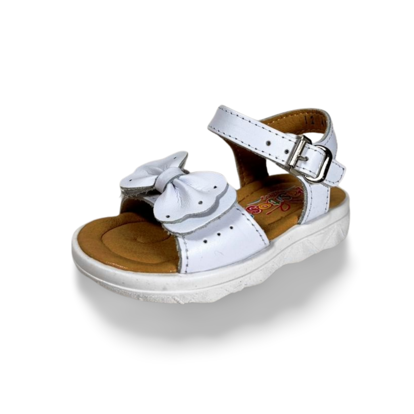 Huarache De Piel Pasitos Mod. 4000