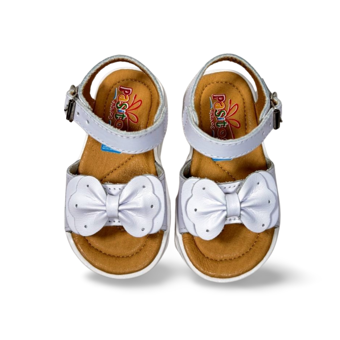 Huarache De Piel Pasitos Mod. 4000