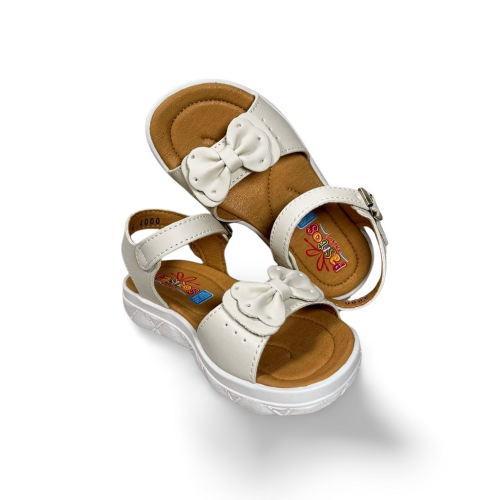 Huarache De Piel Pasitos Mod. 4000