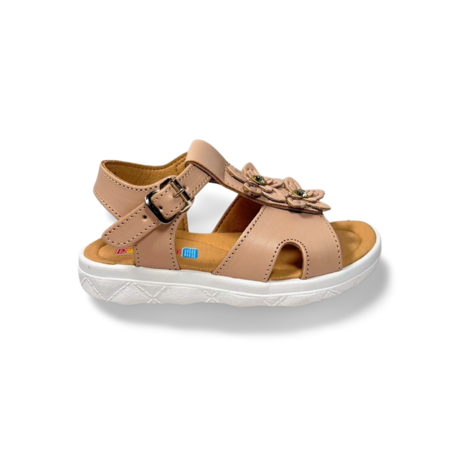 Huarache De Piel Pasitos Mod. 2601