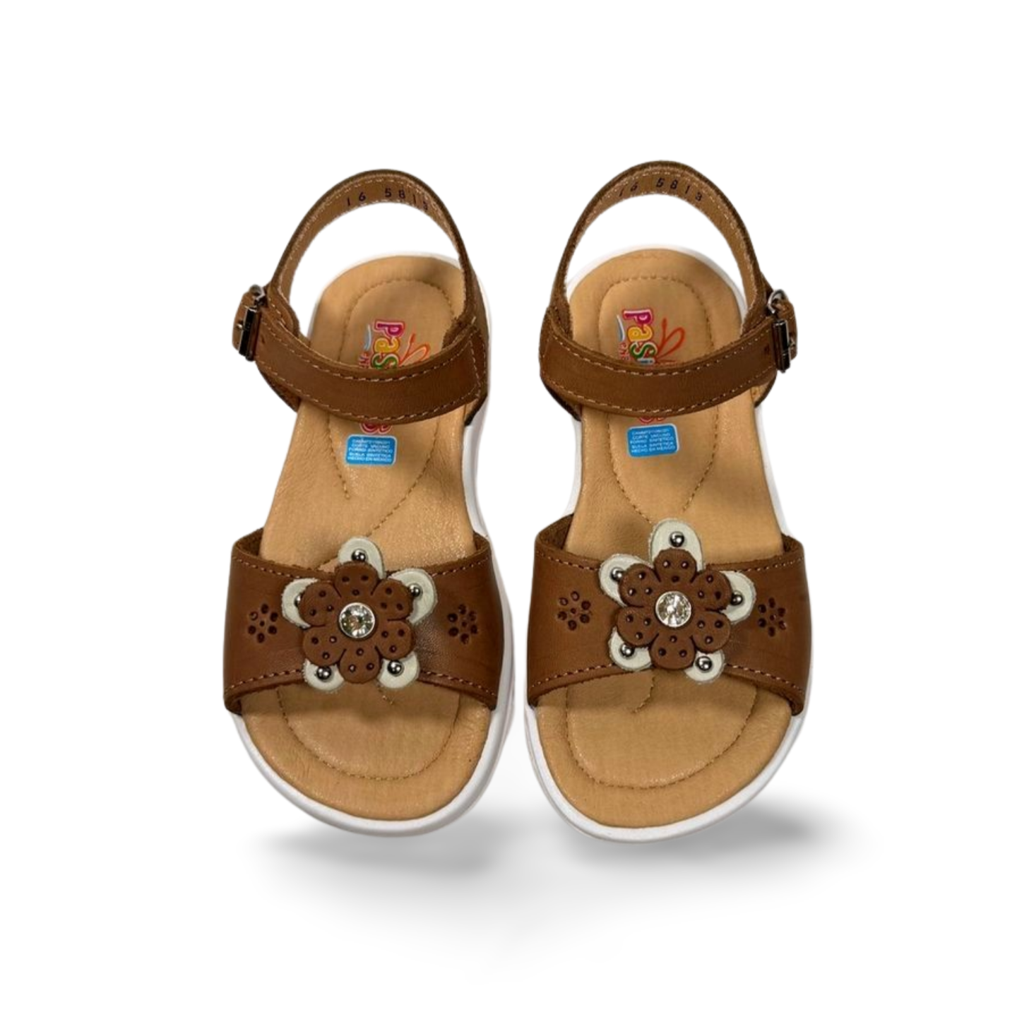 Huarache De Piel Pasitos Mod. 5813