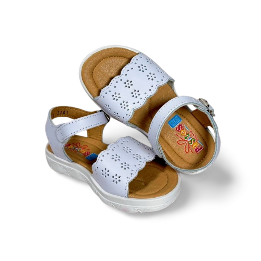 Huarache De Piel Pasitos Mod. 2301