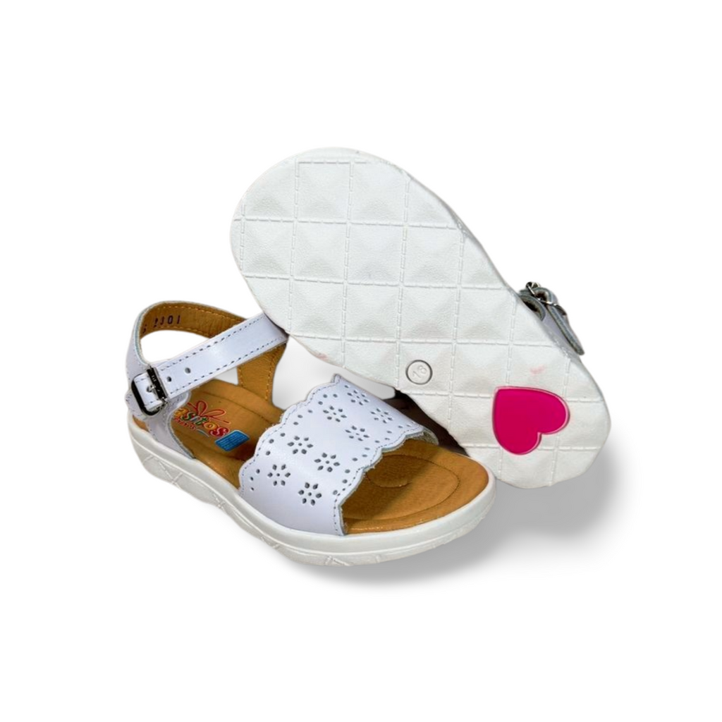 Huarache De Piel Pasitos Mod. 2301