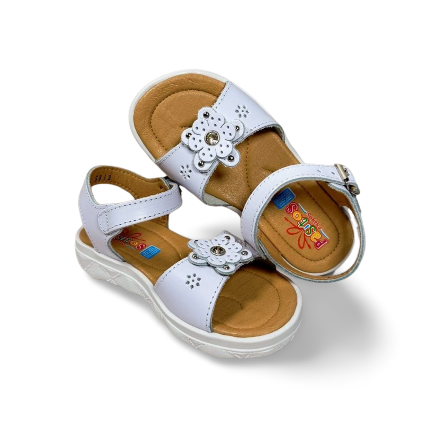 Huarache De Piel Pasitos Mod. 5813