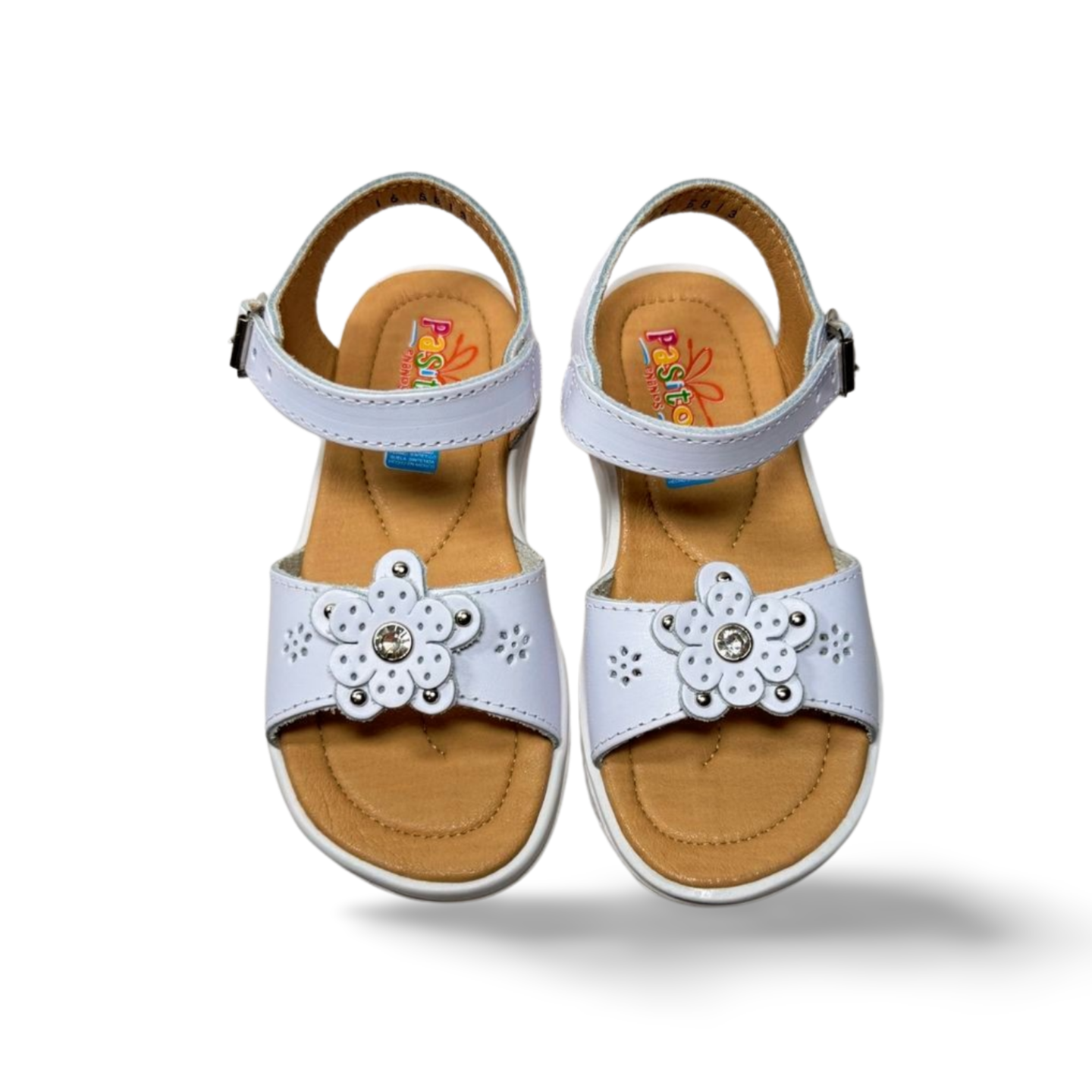 Huarache De Piel Pasitos Mod. 5813