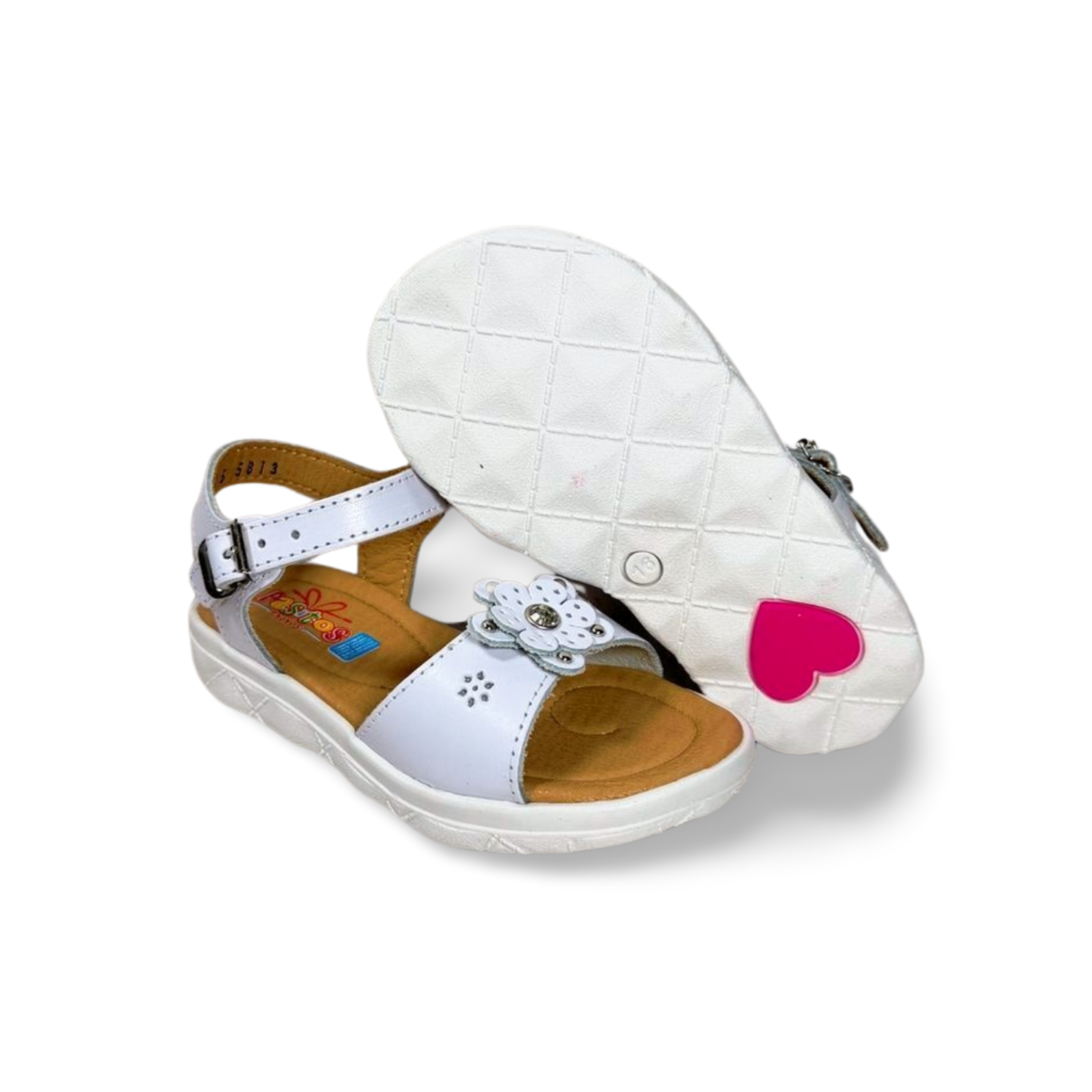 Huarache De Piel Pasitos Mod. 5813