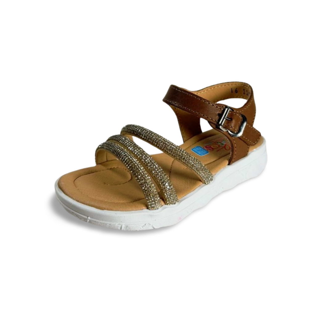 Huarache De Piel Pasitos Mod. 2200