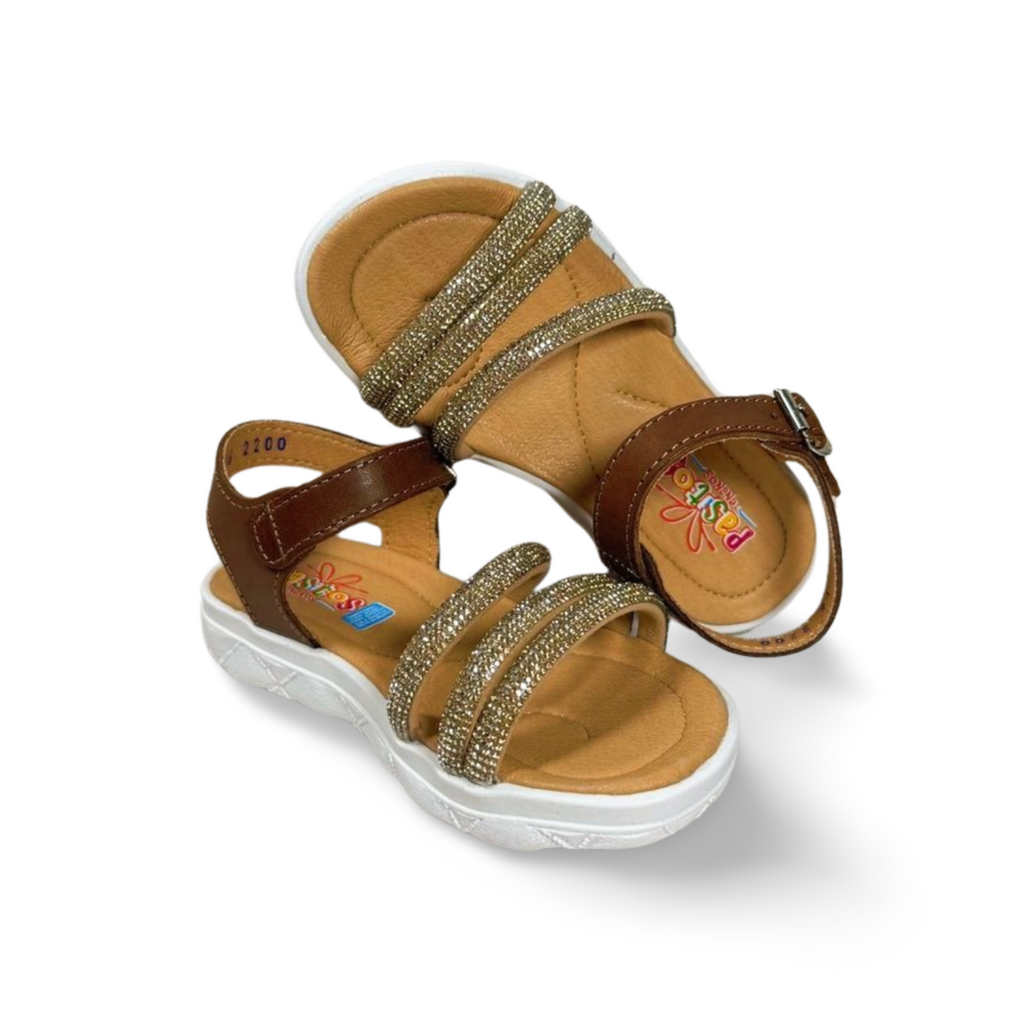 Huarache De Piel Pasitos Mod. 2200