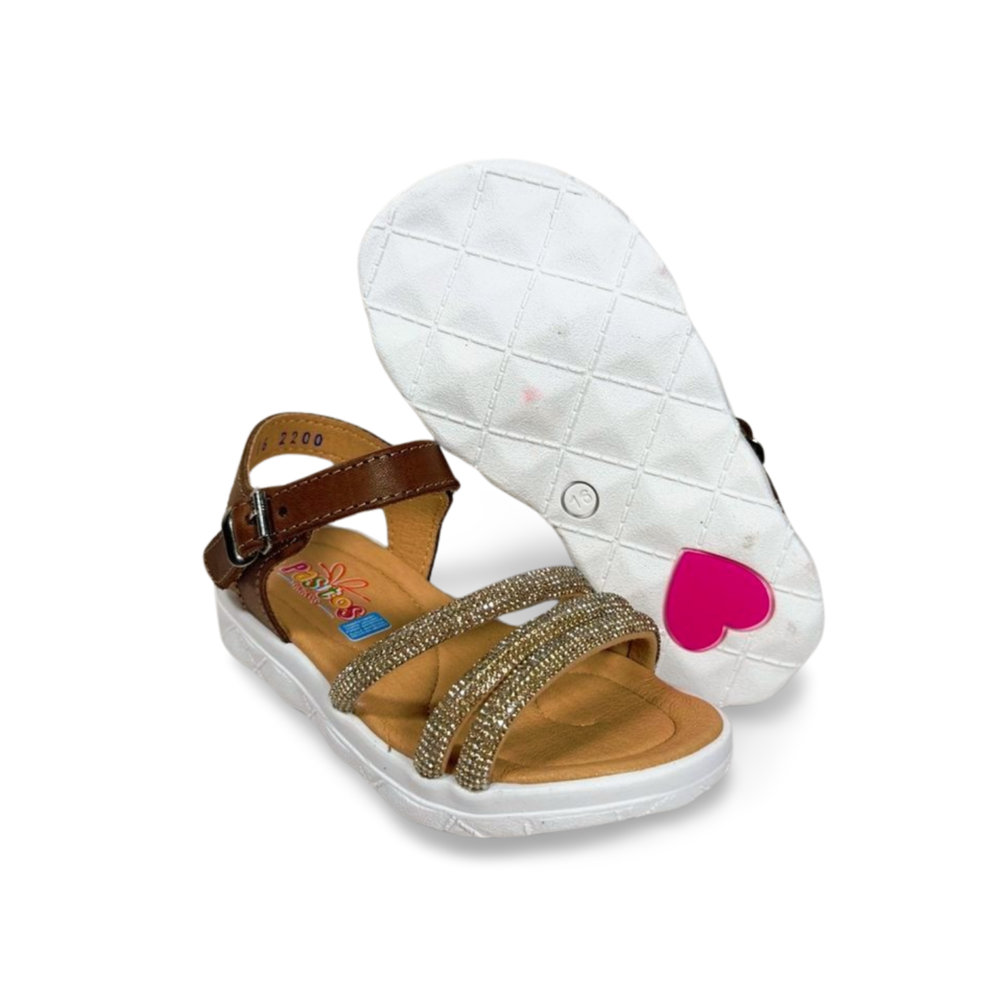 Huarache De Piel Pasitos Mod. 2200