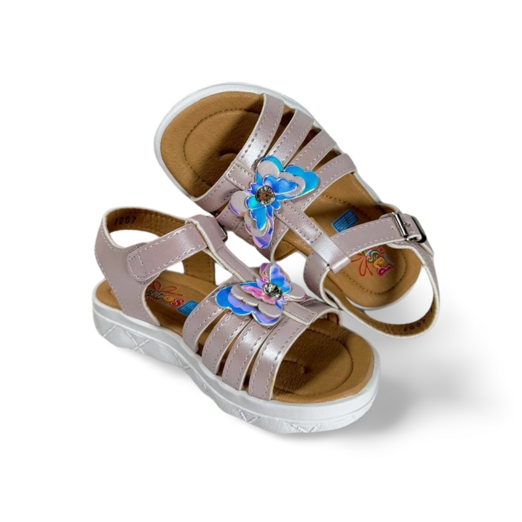 Huarache De Piel Pasitos Mod. 4007