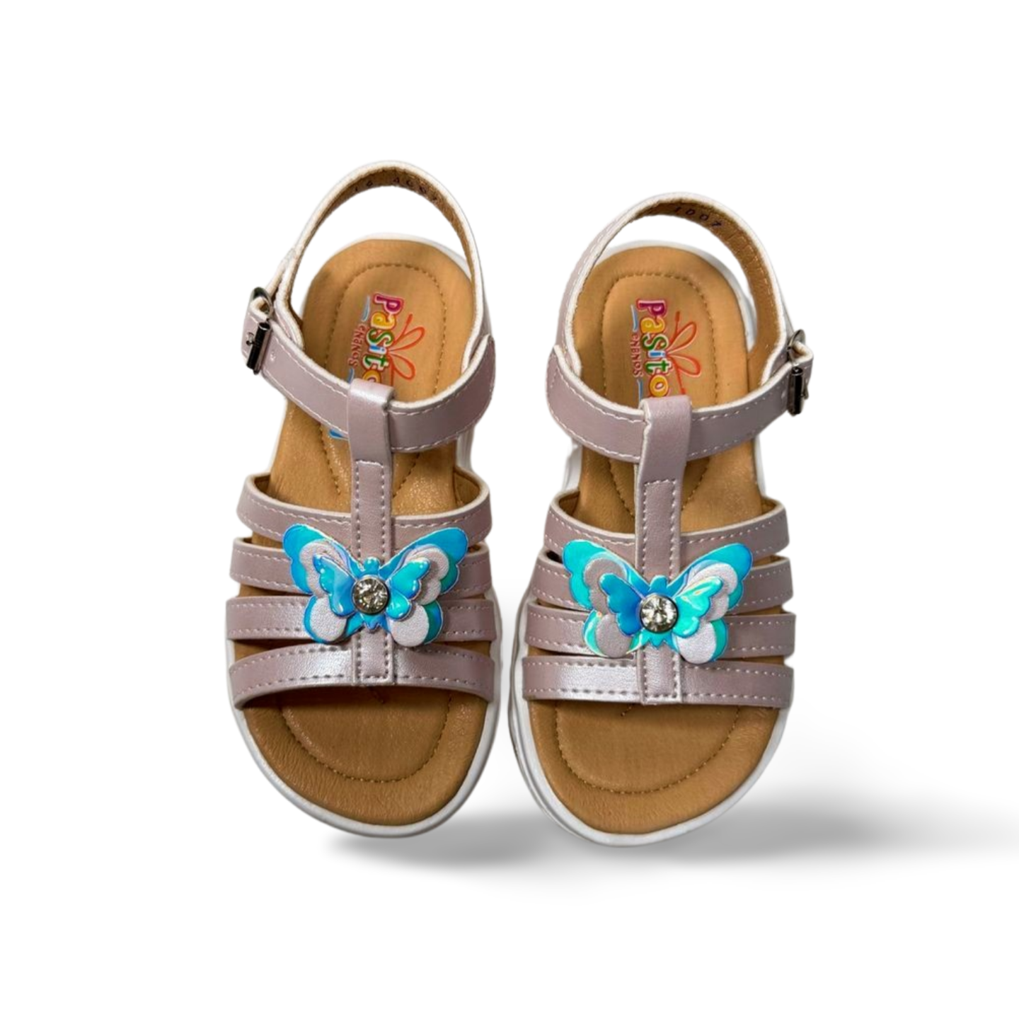 Huarache De Piel Pasitos Mod. 4007