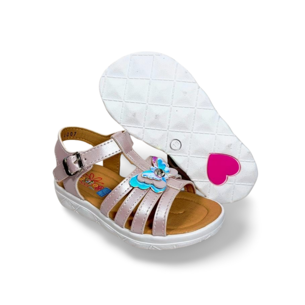 Huarache De Piel Pasitos Mod. 4007