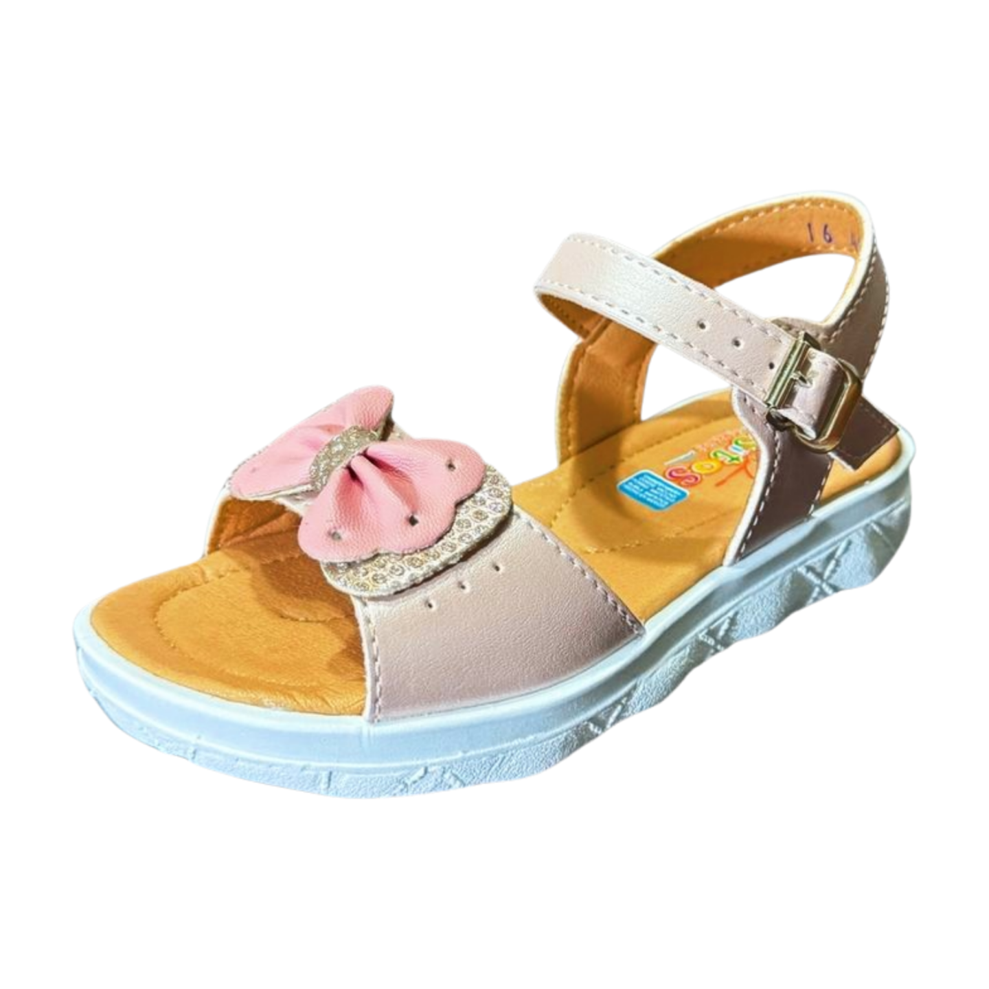 Huarache De Piel Pasitos Mod. 4000