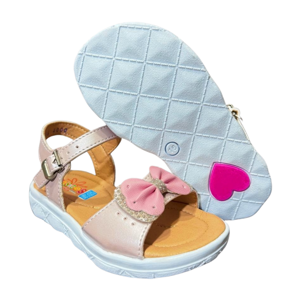 Huarache De Piel Pasitos Mod. 4000