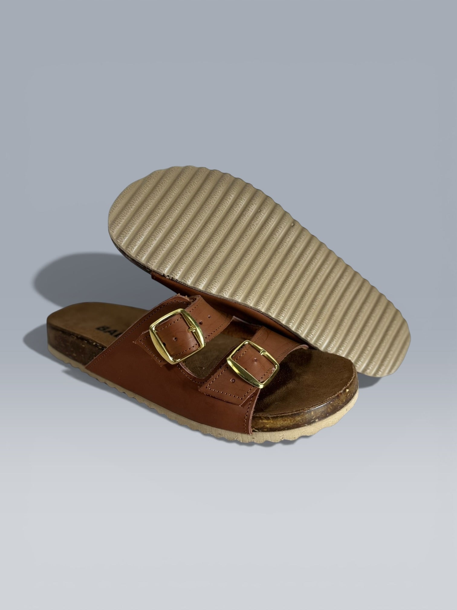 Sandalia Arizona Mod.615 Corcho Doble Hebilla
