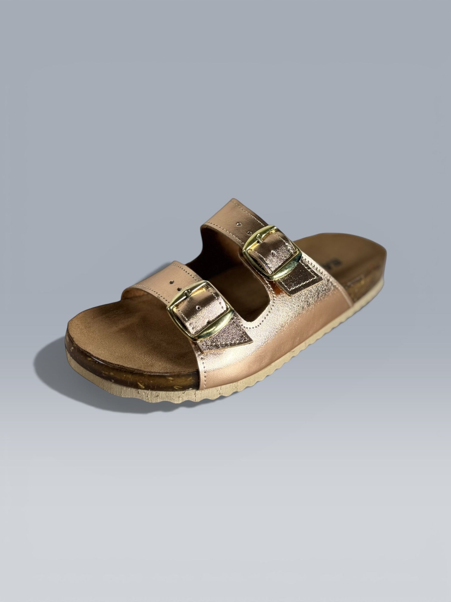Sandalia Arizona Mod.615 Corcho Doble Hebilla