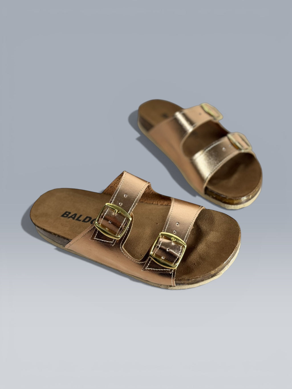 Sandalia Arizona Mod.615 Corcho Doble Hebilla
