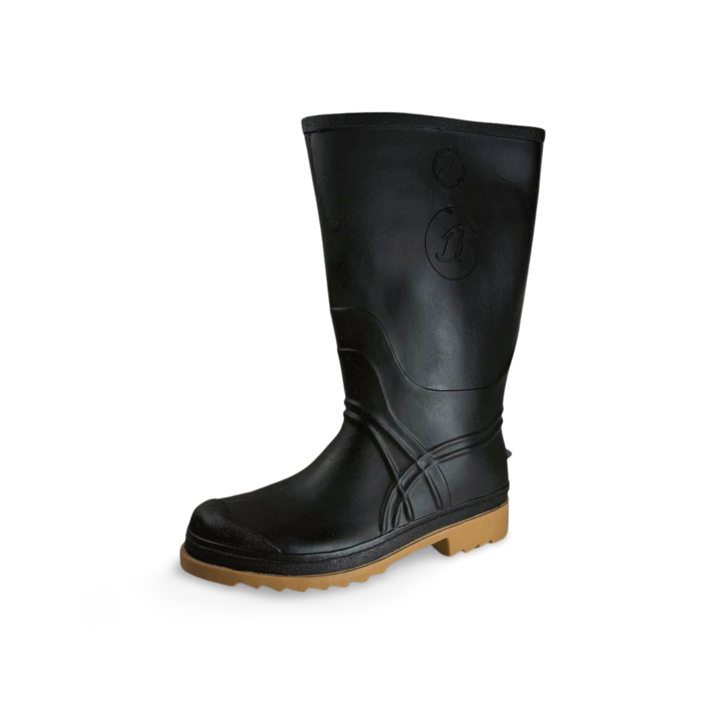 Bota Industrial Hule Caballero Impermeable, Trabajo,  Lluvia