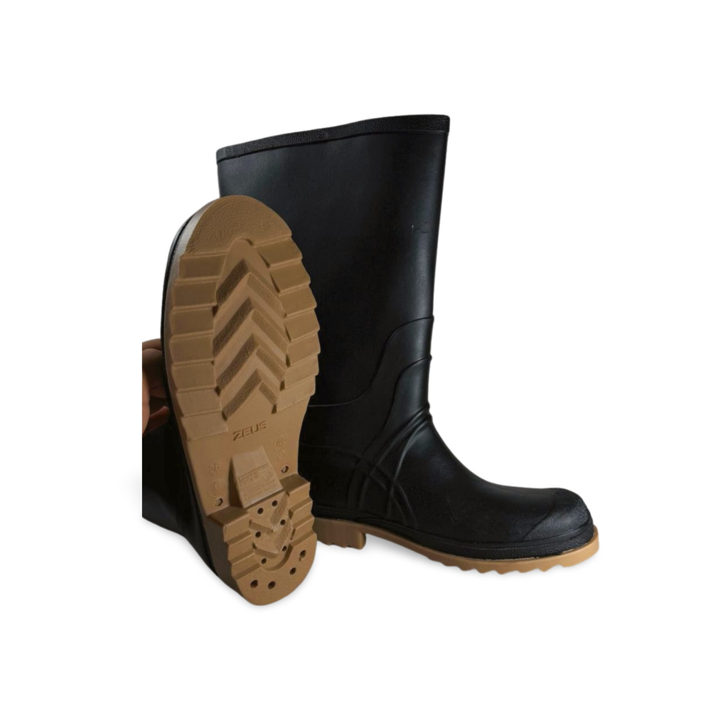 Bota Industrial Hule Caballero Impermeable, Trabajo,  Lluvia