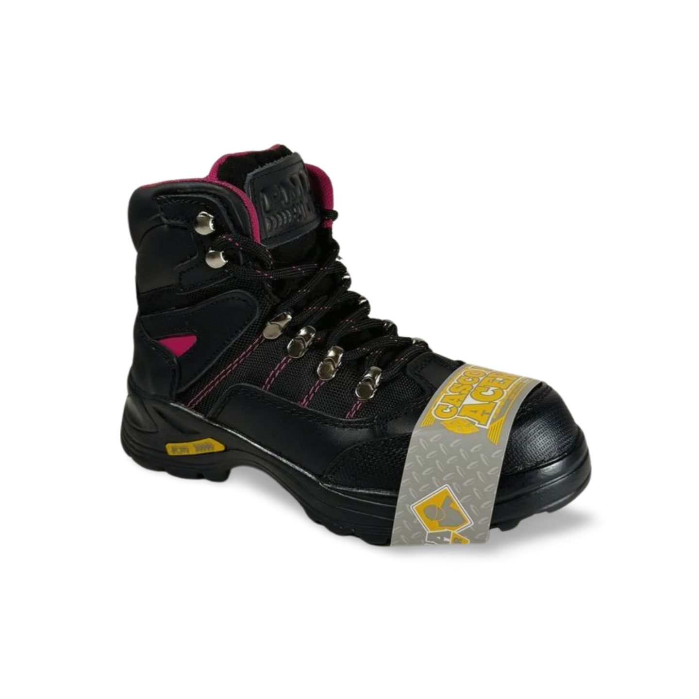 Bota De Trabajo Para Mujer Casco De Acero,Piel PMA Mod.1420