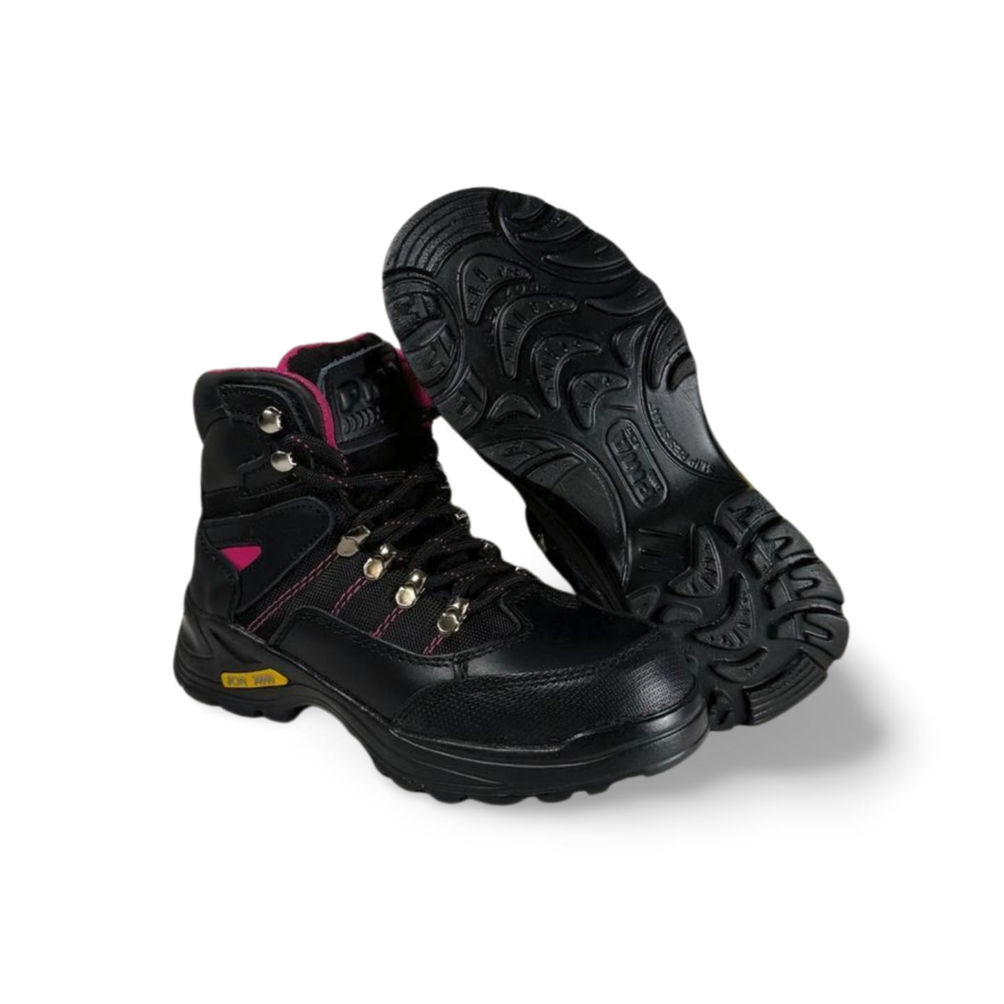 Bota De Trabajo Para Mujer Casco De Acero,Piel PMA Mod.1420