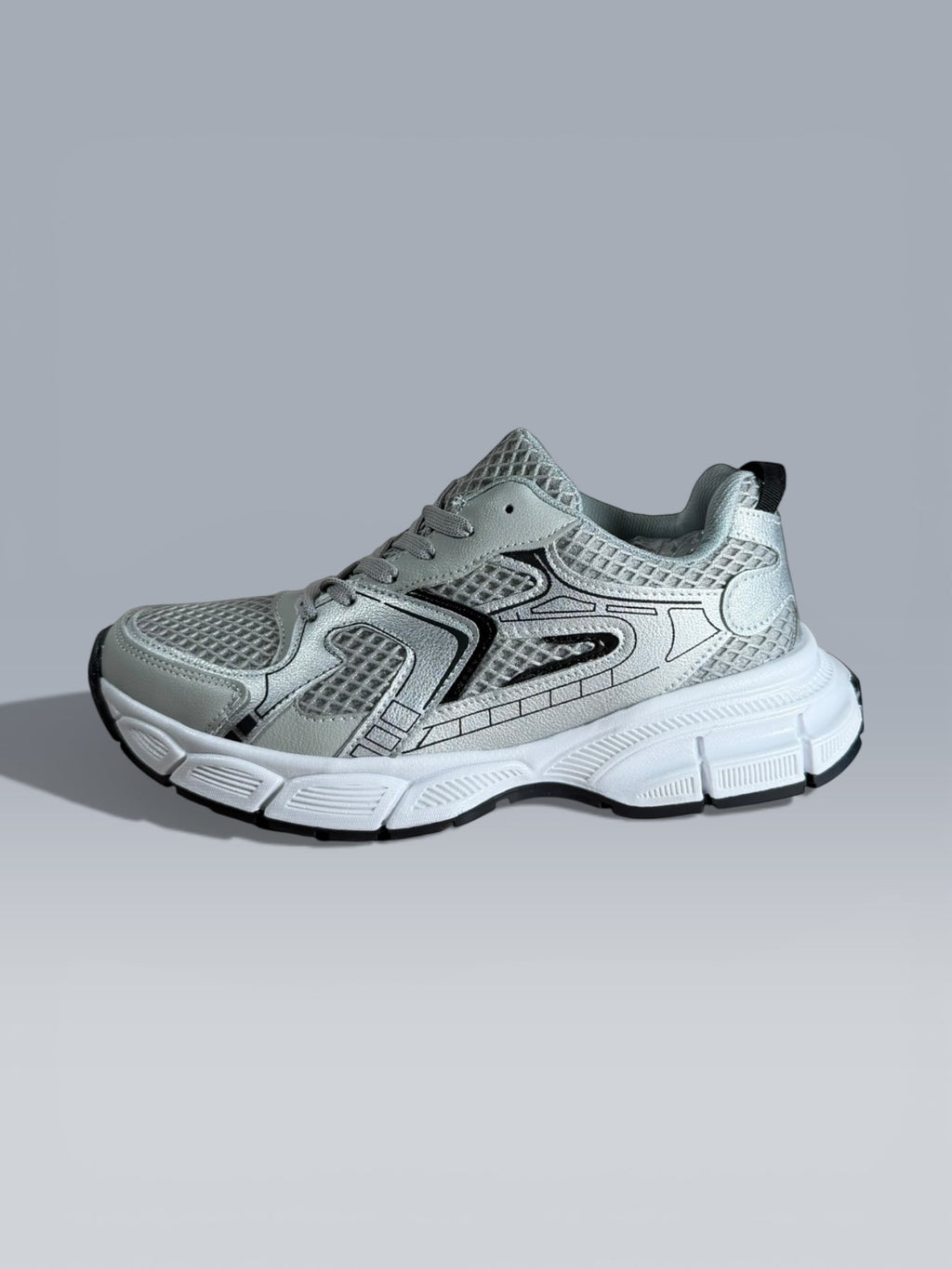 Tenis De Mujer Con Cintas Mod.NB GRADA