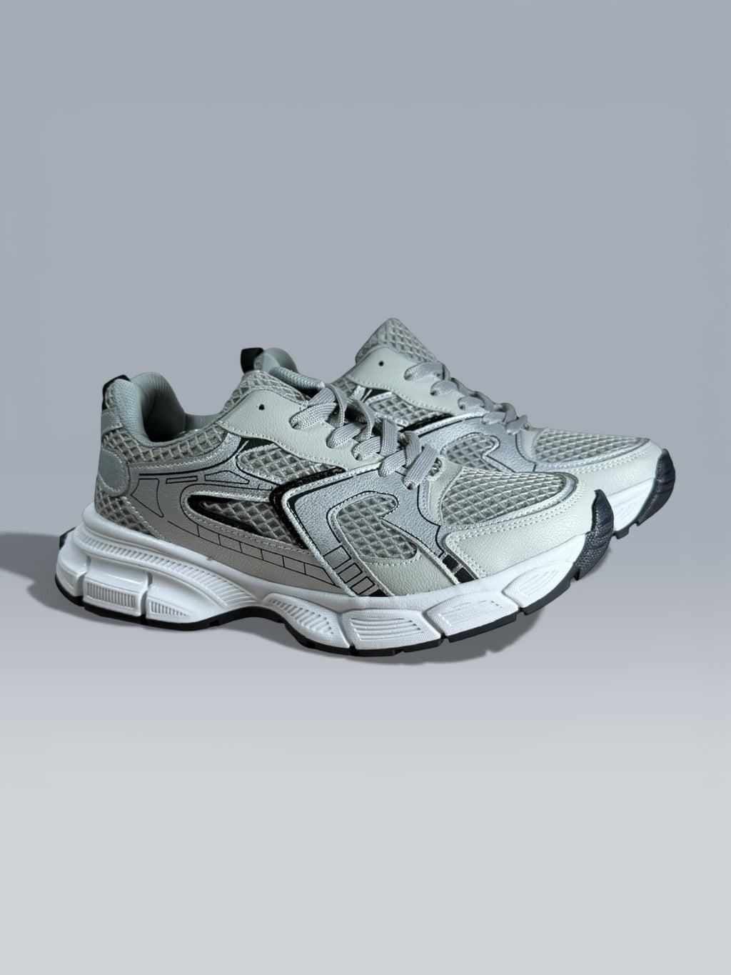 Tenis De Mujer Con Cintas Mod.NB GRADA