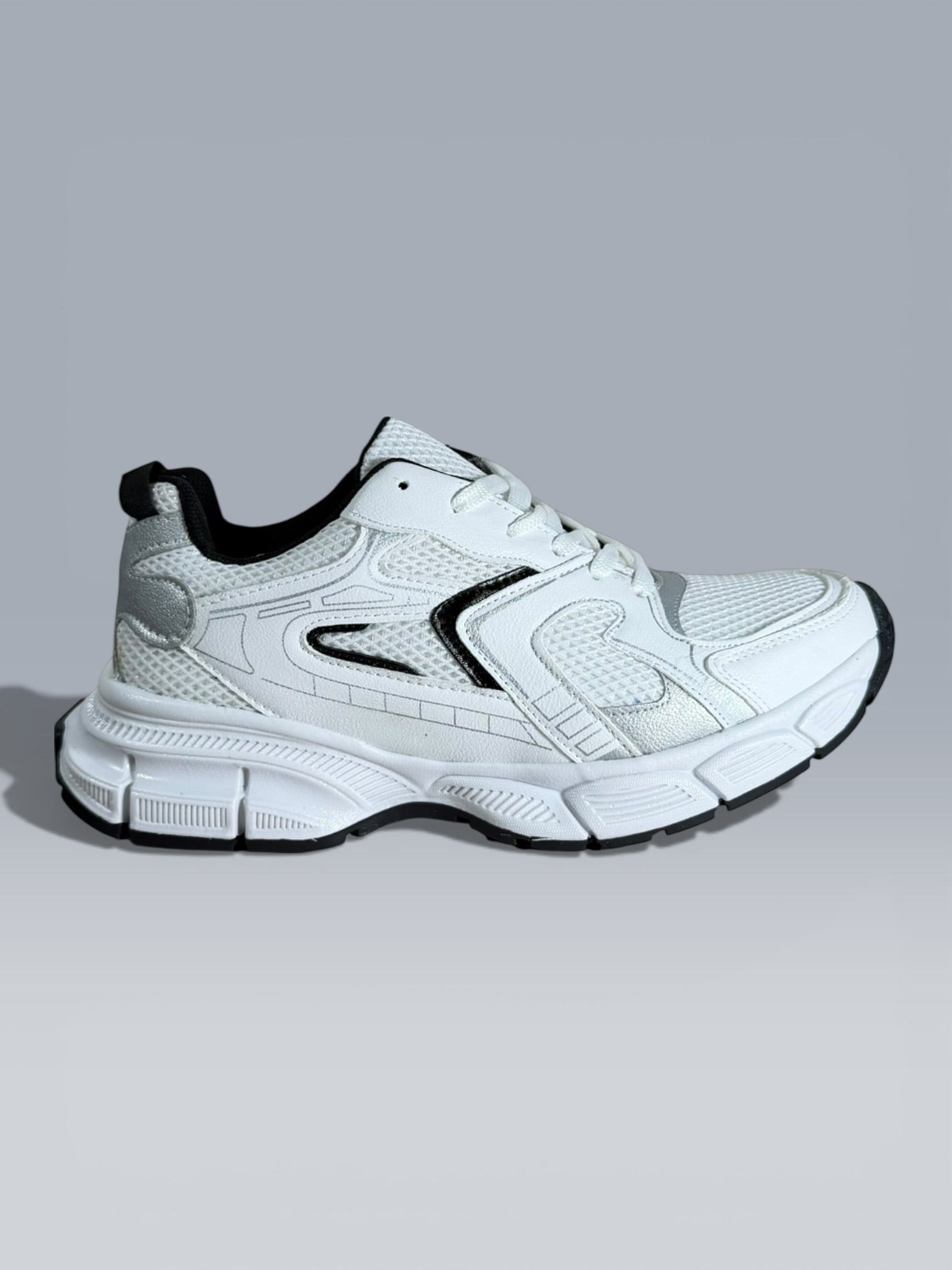 Tenis De Mujer Con Cintas Mod.NB GRADA