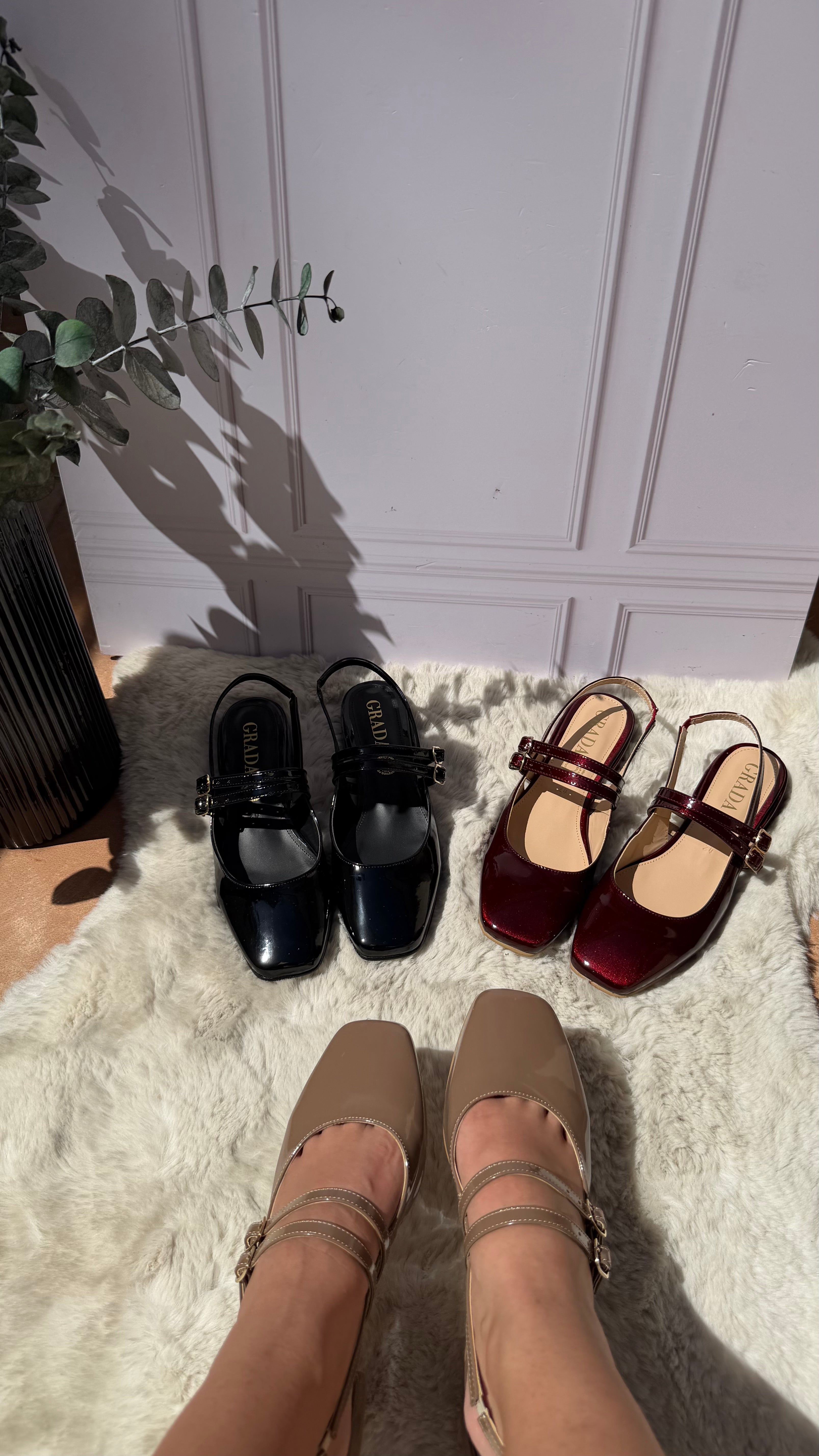 Flats MOD. Mary Jane  Para Mujer Cómodos Y Elegantes